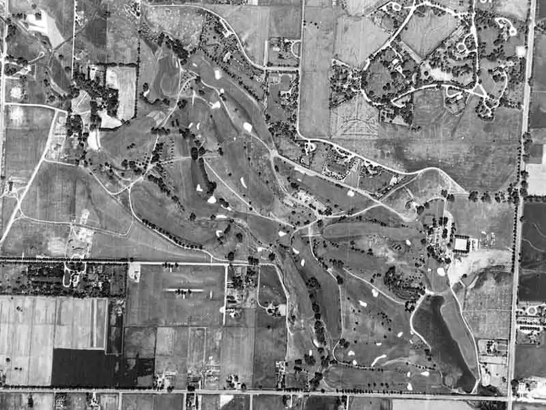 Cherry Hills Country Club - Aerial photograph 1950