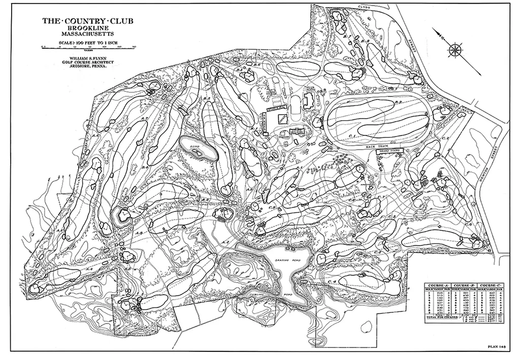 Member Have Access to Flynn Golf Architecture Plans