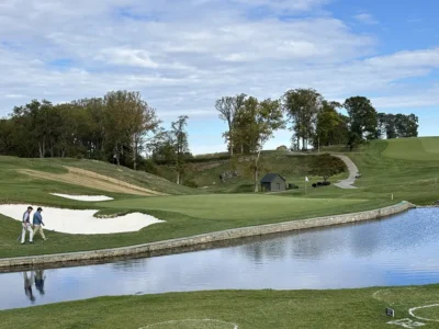 24 members of the William Flynn Society, hosted by 5 members of the Club, had the opportunity and pleasure to play William Flynn’s Spring Mill course of the Philadelphia Country Club