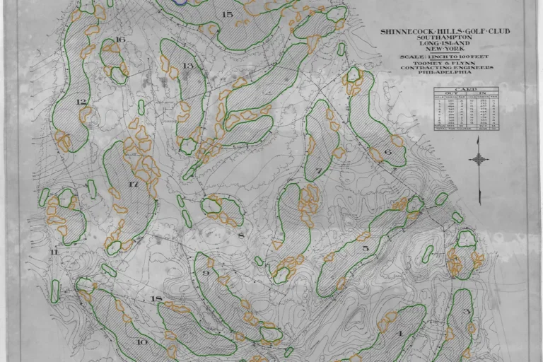 Triangles of Shinnecock Hills Golf Course